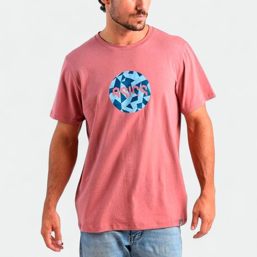Remera deportiva hombre Origami ASICS - ROSA