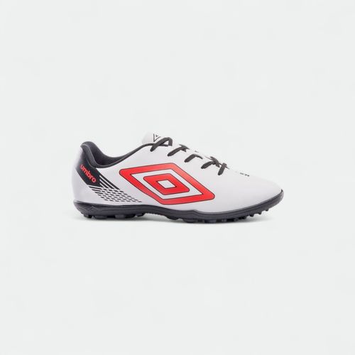 Botín Sintético Umbro On - BLANCO ROJO NEGRO