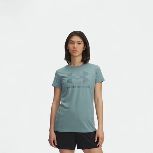 Remera de entrenamiento mujer Logo UNDER ARMOUR - GREEN