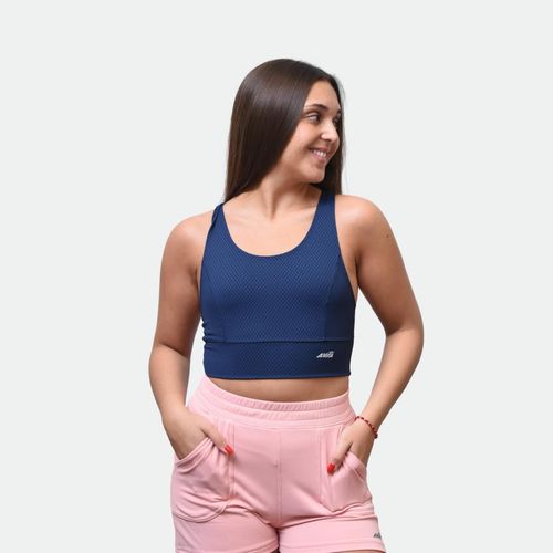 Top de mujer para entrenamiento AVIA - AZUL