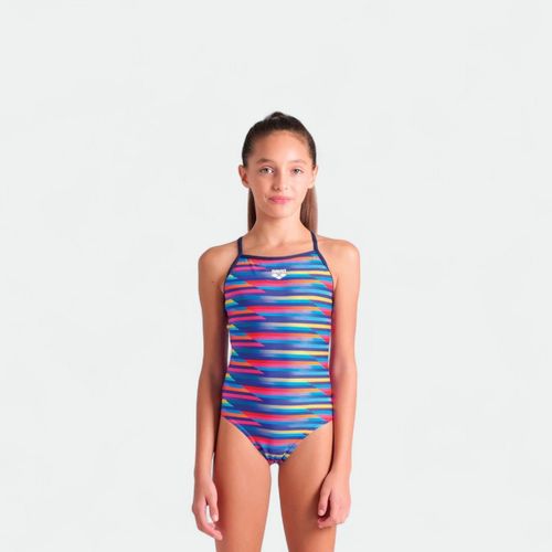Traje de Baño Racing Stripe Arena - AZUL MULTI