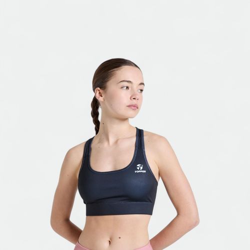 Top deportivo entrenamiento mujer TOPPER - NEGRO