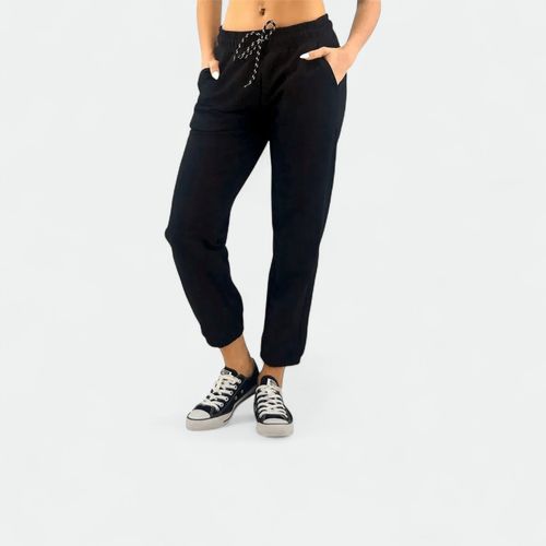 Pantalón jogging mujer Back Can CONVERSE - BLACK