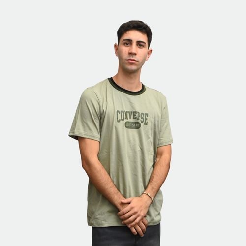 Remera hombre Retro Logo CONVERSE - GREEN