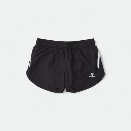 Short deportivo mujer niños Rng II TOPPER - NEGRO