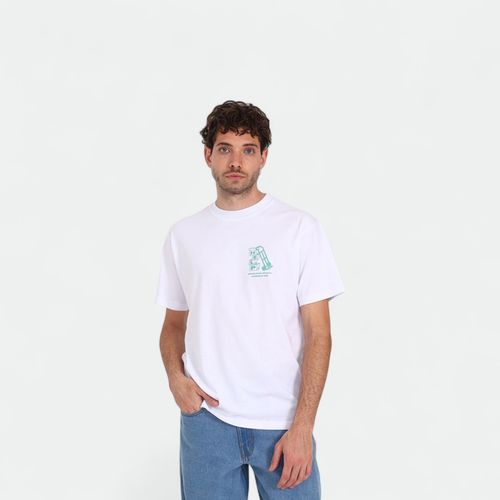 Remera urbana hombre Moving Co VANS - BLANCO