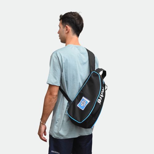 Bolso porta termo y mate Asociación Atlética Estudiantes AAE MITRE - NEGRO CELESTE