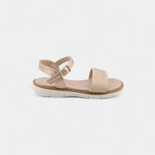 Sandalia con brillos niños BOTANGUITAS - ROSE GOLD