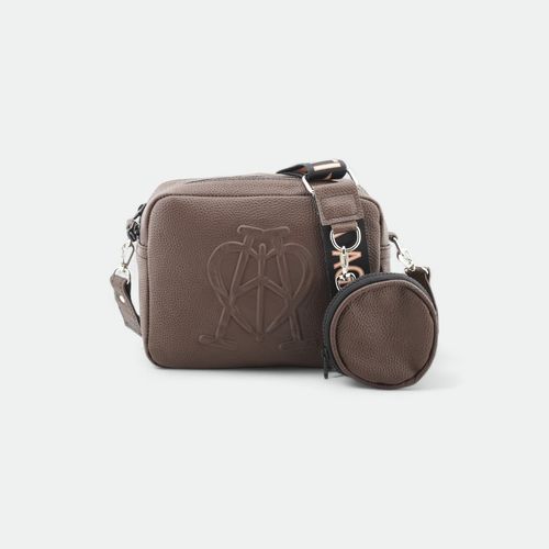 Bandolera acuario ANTONIA AGOSTI - CHOCOLATE