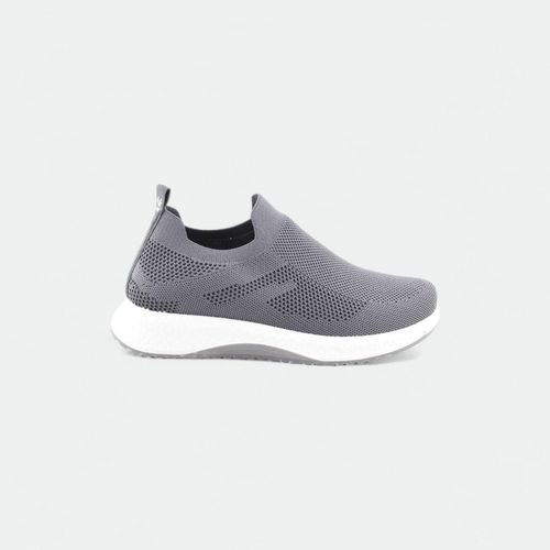 Zapatilla urbana tipo slip on hombre WAKE - GRIS