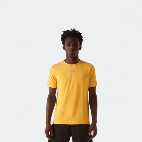 Remera Fila Hombre Sun Protect Breezy - AMARILLO