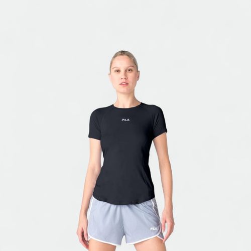 Remera Fila Mujer Racer - NEGRO