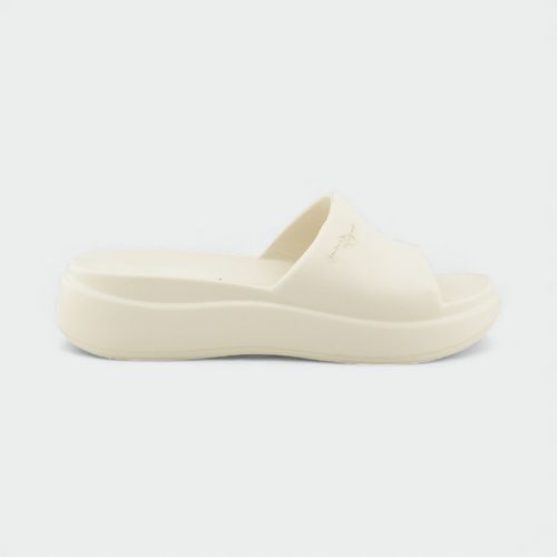 Zueco con faja de mujer PICCADILLY - OFF WHITE