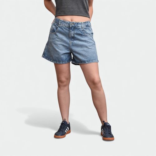 Short jog wid - AZUL JEAN