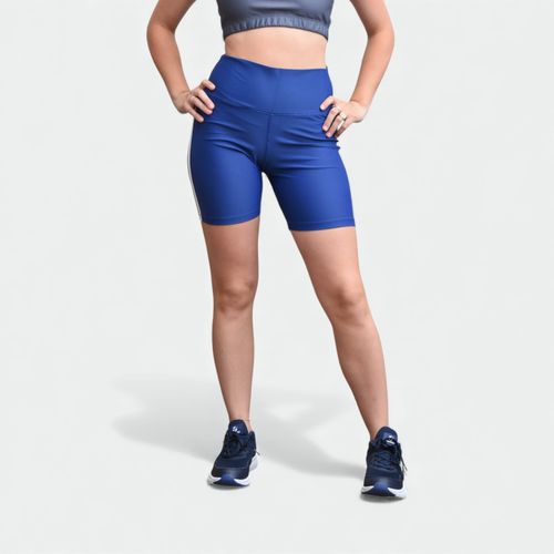 Calza cutout border - AZUL MARINO