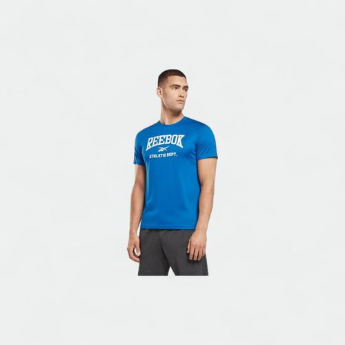 Remera Wor Poly Graphic hombre REEBOK - BLUE