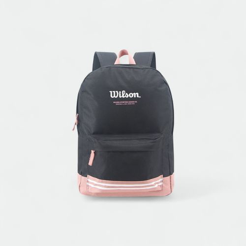 Mochila esp 17 WILSON - NEGRO ROSA