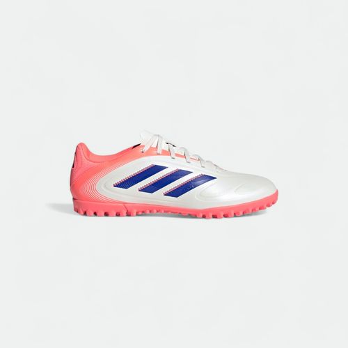 Botines Copa Pure 3 Club Pasto Sintético ADIDAS - OFF WHITE LUCID BLUE SIGNAL CORAL