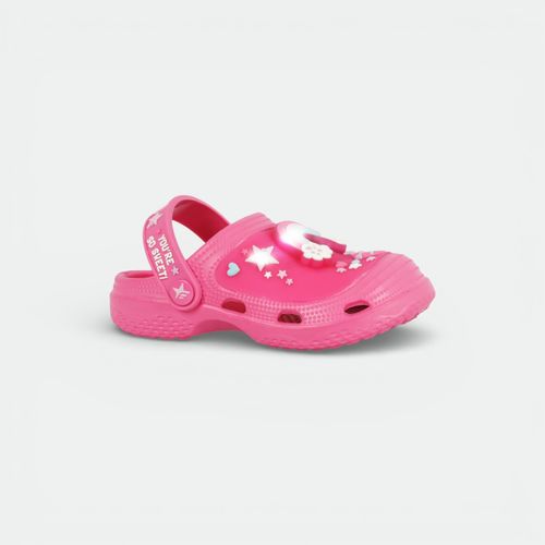 Zueco platero Clogs Footy - FUCSIA