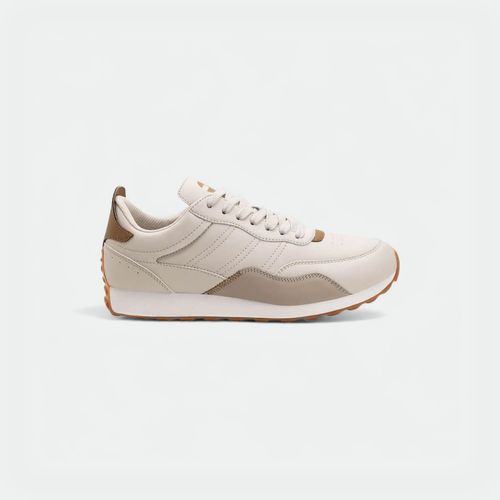 Zapatilla Topper Urbana Temple - CRUDO WOLF BEIGE OYSTER AQUA