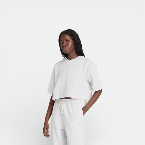 Remera Logo Oversized NEW BALANCE - WHITE