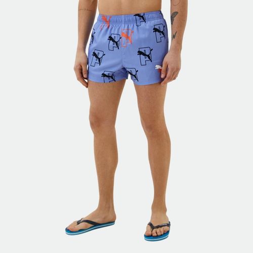 Men Cat Logo Short - LILA
