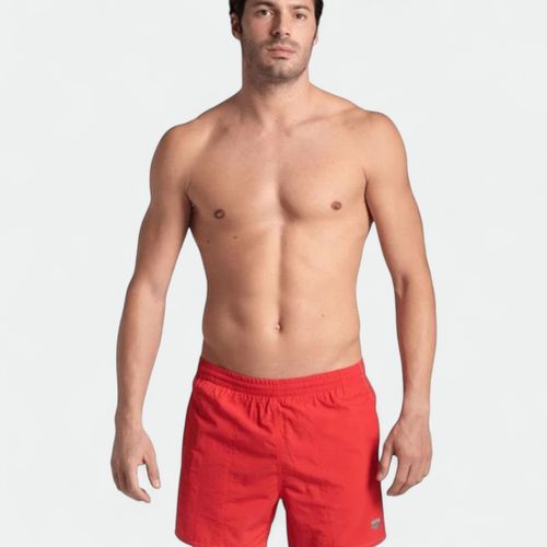 Short De Baño Arena Bywayx - ROJO FLUO
