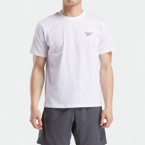 Remera basica de hombre REEBOK - WHITE