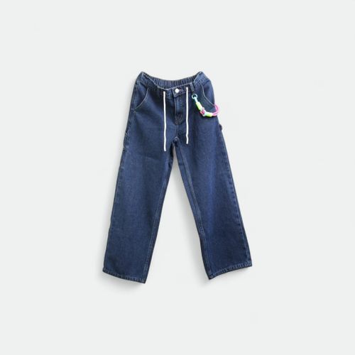 Jean recto de niños CHIMOLA - DARK BLUE