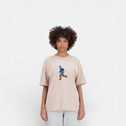 Remera mangas corta mujer NEW BALANCE - LIGHT ROSE