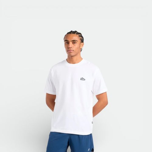 Remera Athletics 550 Patch NEW BALANCE - WHITE