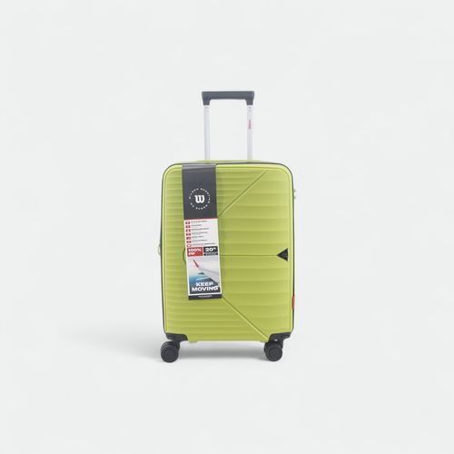 Valija Wilson rayas rigida - VERDE