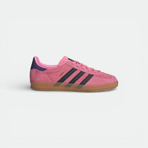 Zapatilla Gazelle Indoor mujer ADIDAS - BLISS PINK CORE BLACK COLLEGIATE PURPLE