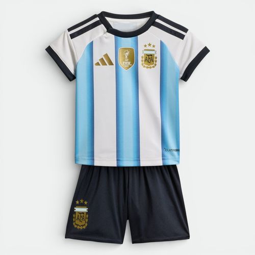 Conjunto seleccion Argentina bebes ADIDAS - WHITE ICEY BLUE LIGHT BLUE
