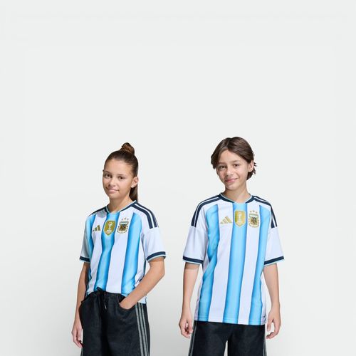 Camiseta Argentina Afa niños unisex ADIDAS - WHITE ICEY BLUE LIGHT BLUE