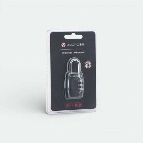 Candado de combinacion AMAYRA - NEGRO