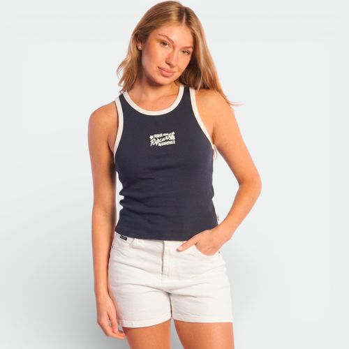 Mosculosa corta de mujer RIP CURL - BLACK WHITE