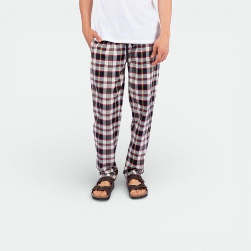 Pant Esc Tn Poplin Adulto ELEPANTS - CRUDO NEGRO BORDO