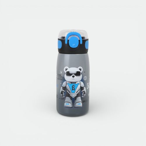 Botella termica unisex niños CHIMOLA - NEGRO BEARBOT