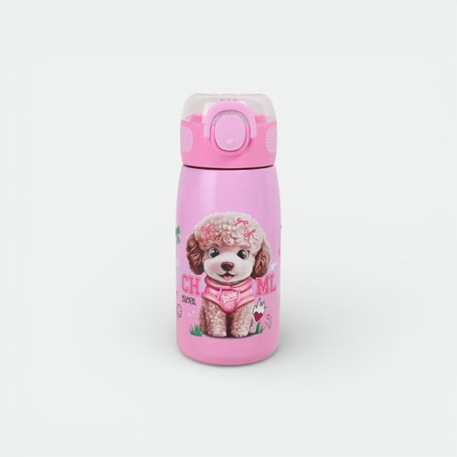 Botella termica unisex niños CHIMOLA - ROSA PERRO