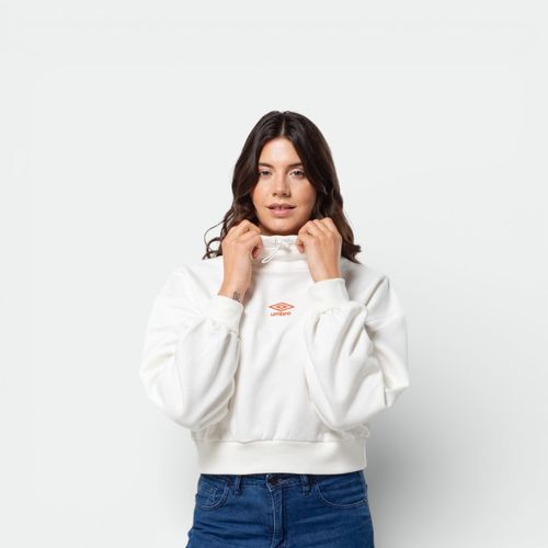 Buzo Ashley corto de mujer UMBRO - CRUDO