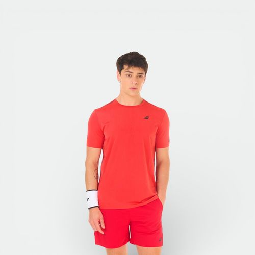 Remera mangas corta de hombre BABOLAT - RED