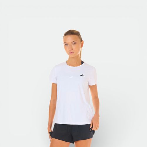 Remera Drive mangas corta mujer BABOLAT - WHITE