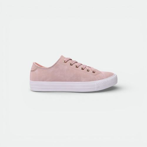 Zapatilla de lona mujer JAGUAR - ROSA