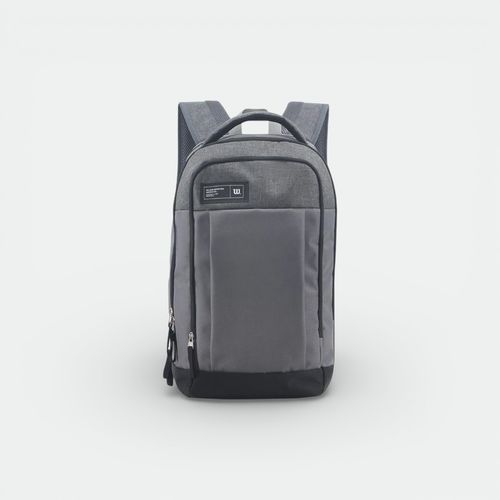 Mochila 18" unisex WILSON - GRIS NEGRO