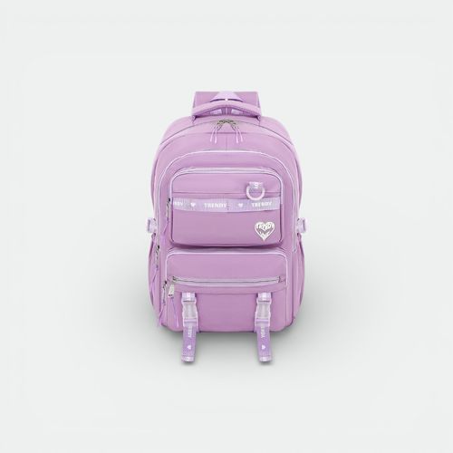 Mochila 18" 2 divisiones niñas TARGET - LILA