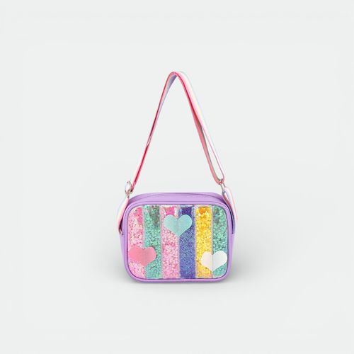 Morral arcoiris niños TARGET - LILA CMB