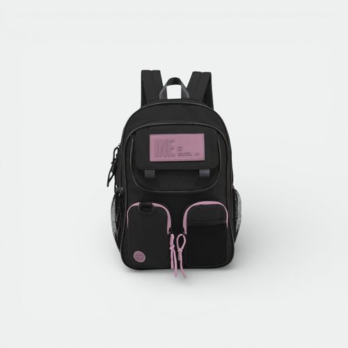 Mochila 18" unisex AMAYRA - NEGRO