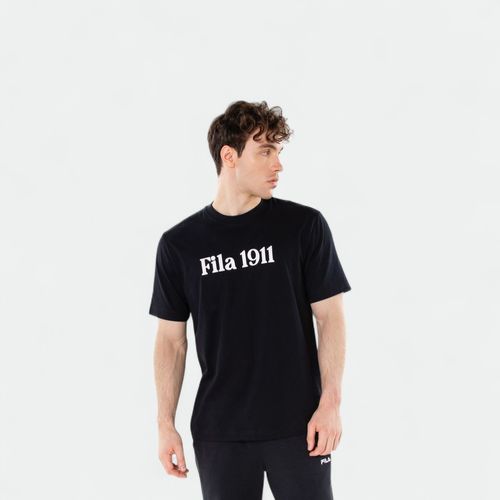 Remera Core 1911 hombre FILA - NEGRO