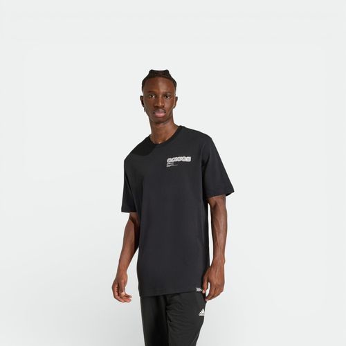 Remera mangas corta hombres ADIDAS - BLACK